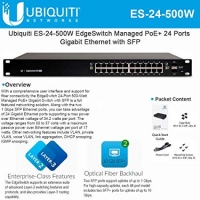 Ubiquiti EdgeSwitch 24 500W (ES-24-500W)
