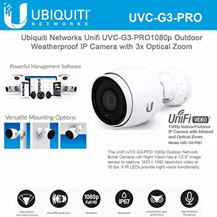 Ubiquiti UniFi Video Camera G3 PRO (UVC-G3-PRO)